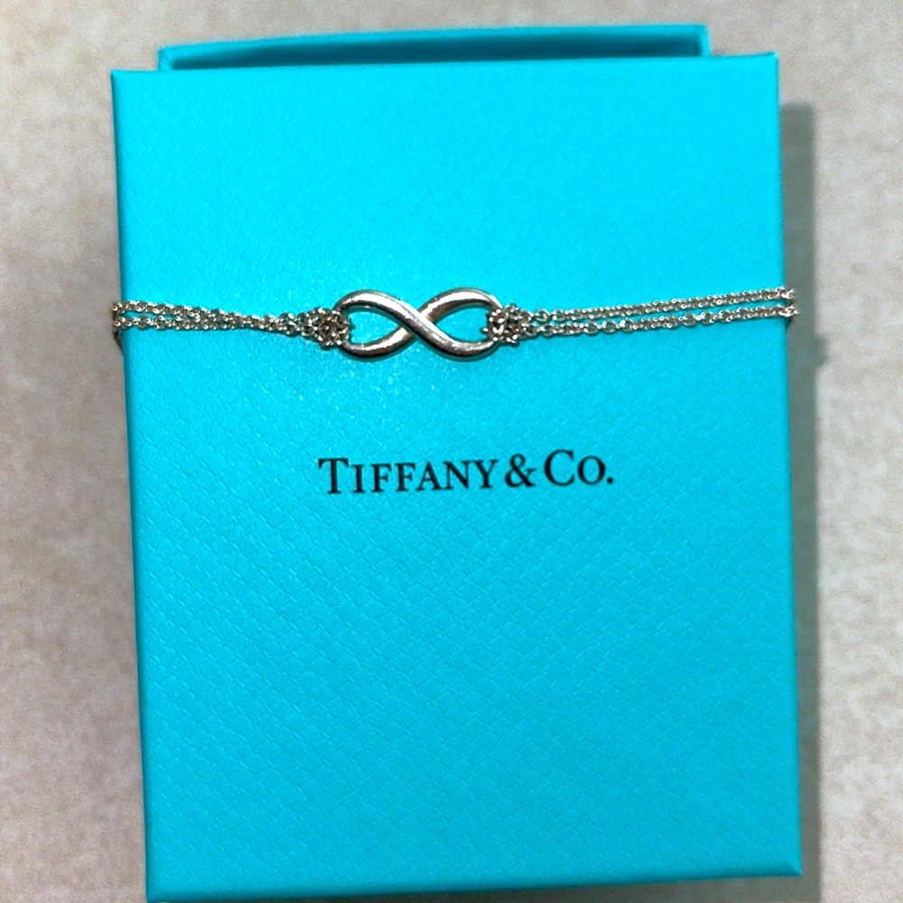SOLD :Authenticated Tiffany and Co Infinity Bracelet